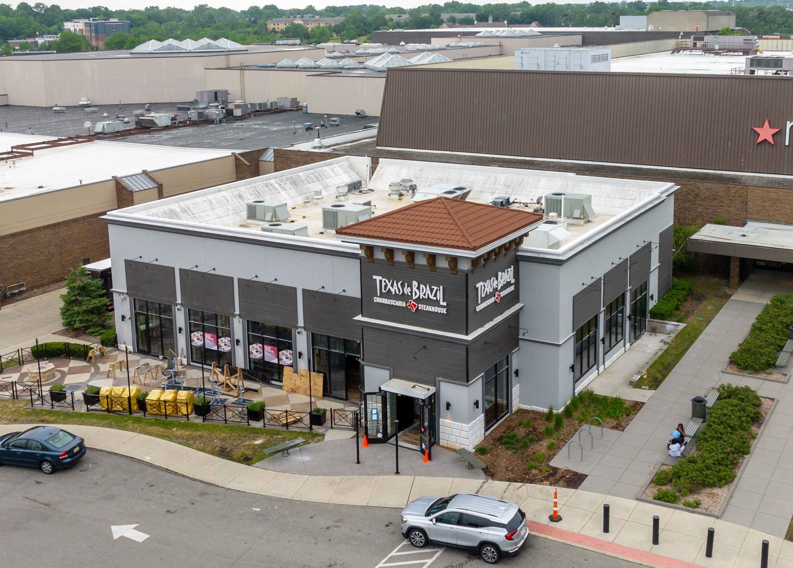 Commercial exterior painting project