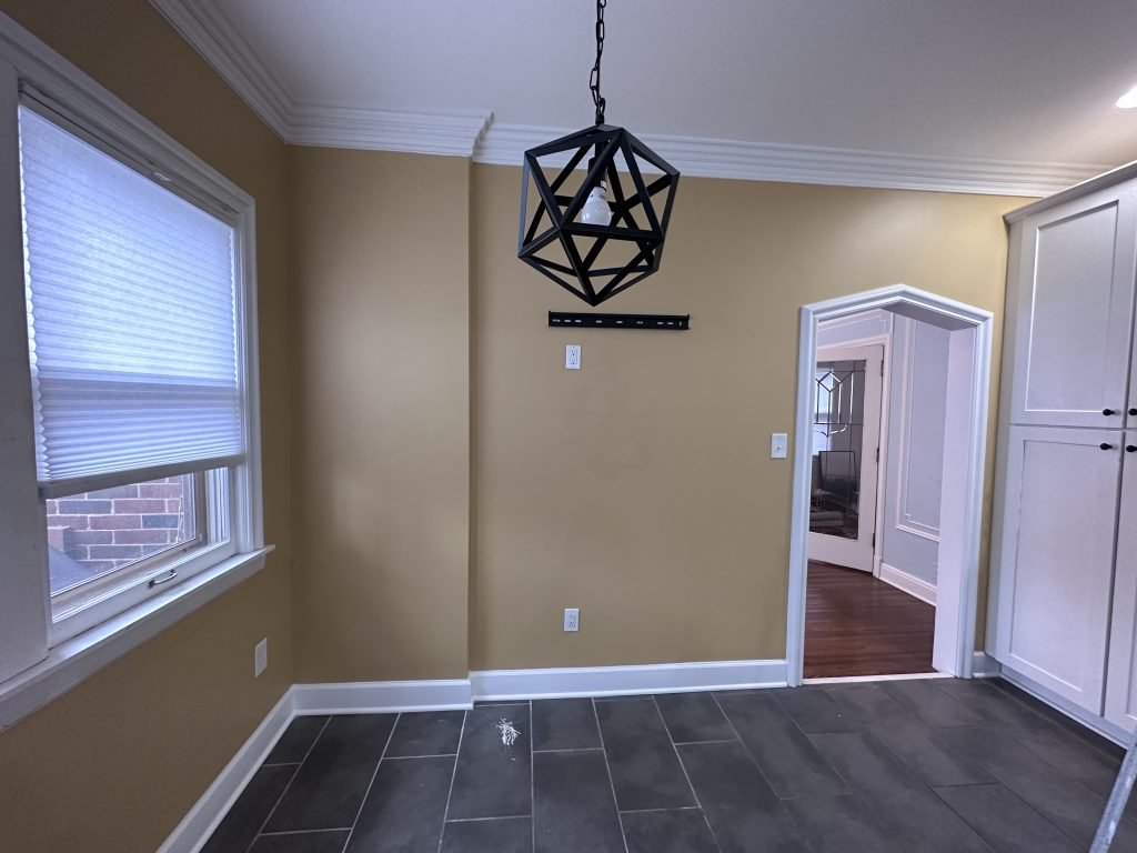 Residential interior paint and plaster repair service