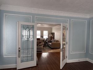 Residential interior paint and plaster repair