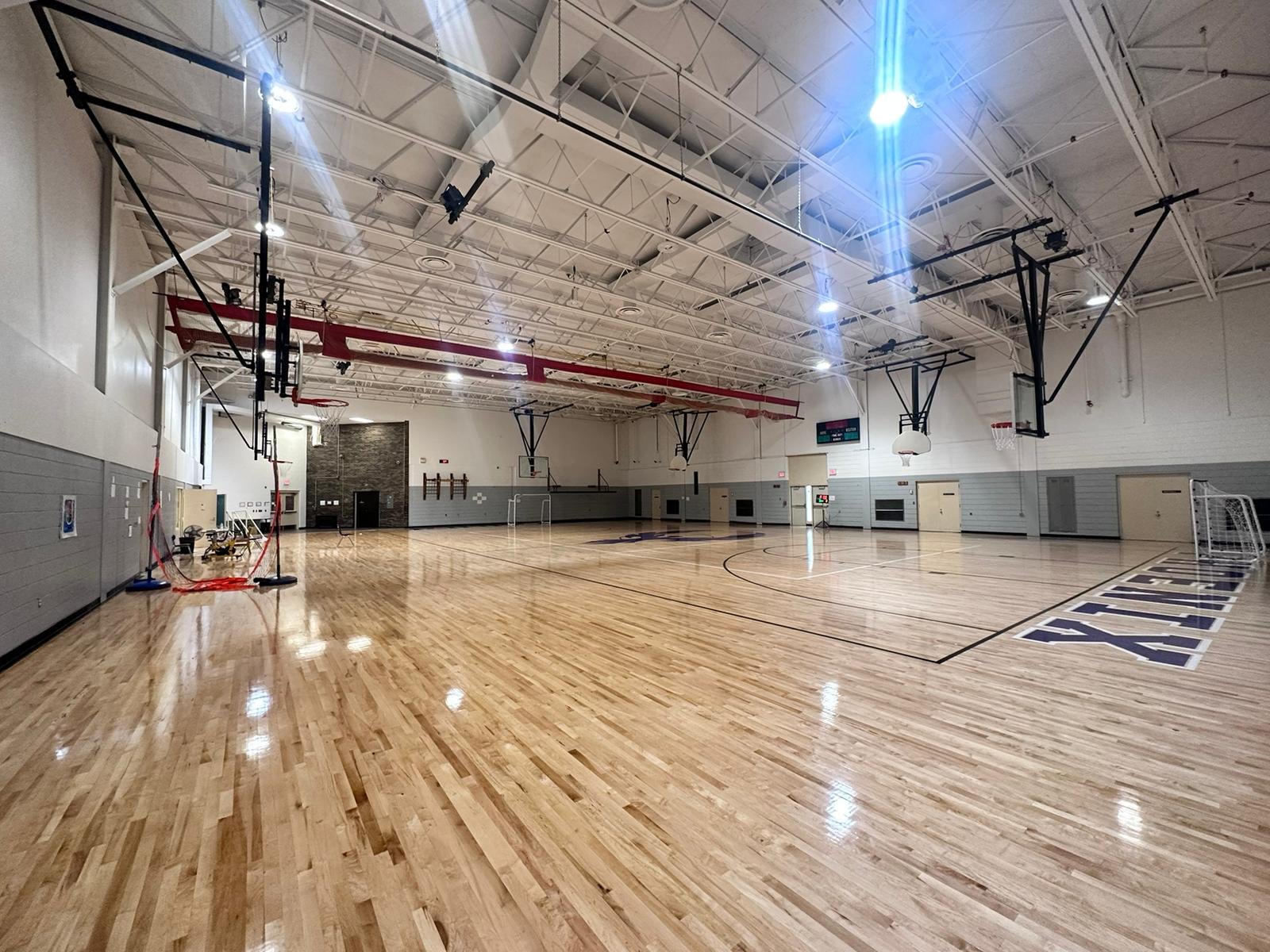 Gym Interior Painting