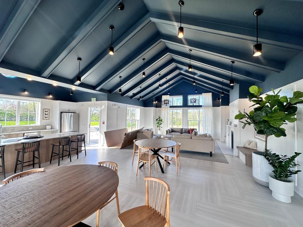 Club house interior painting