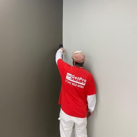 skilled interior painter