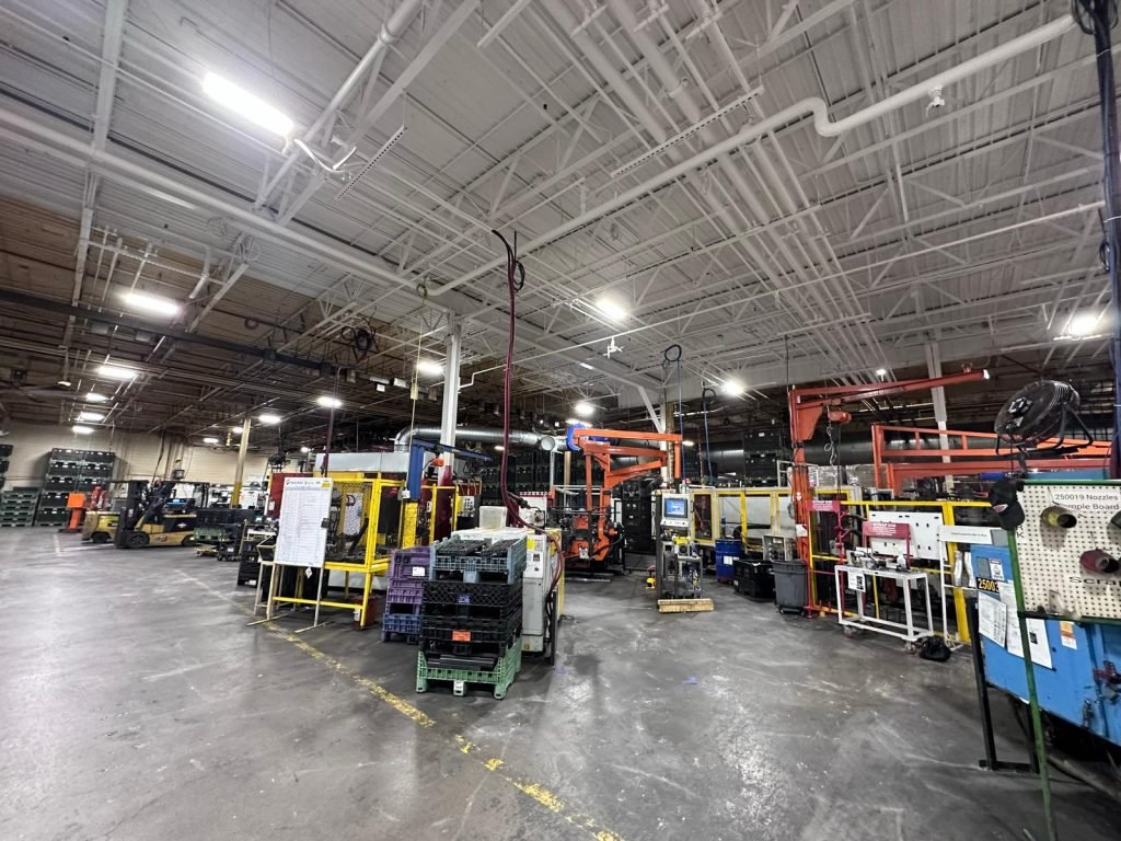 Industrial interior painting service