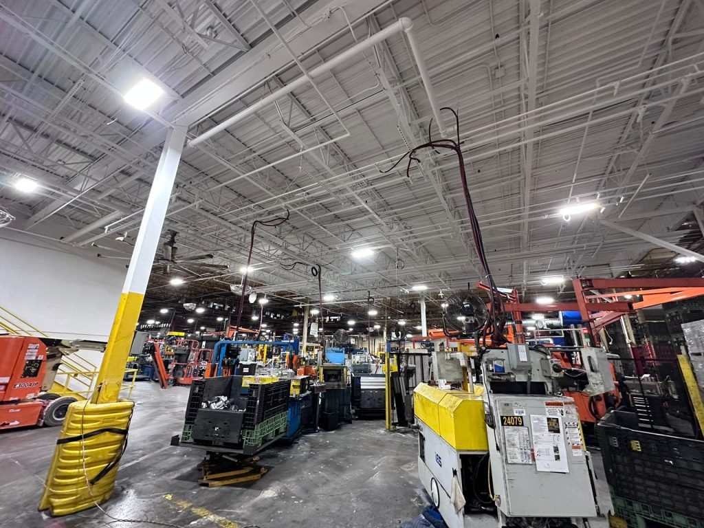 Industrial interior painting