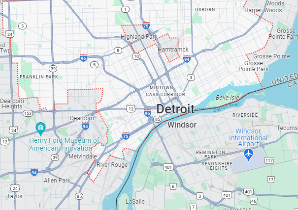 detroit map