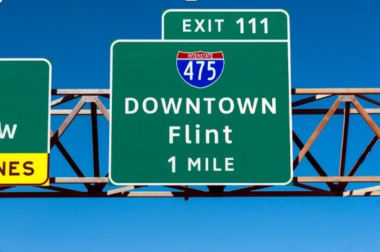 flint sign board
