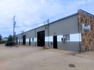 Commercial exterior space painting