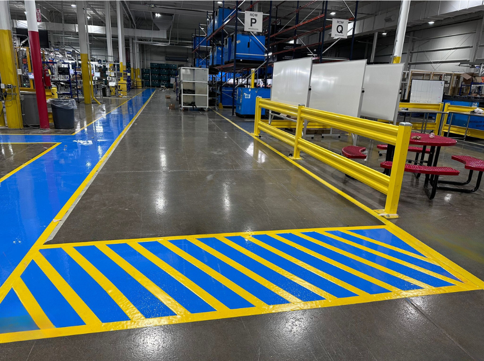 Industrial interior painting in michigan