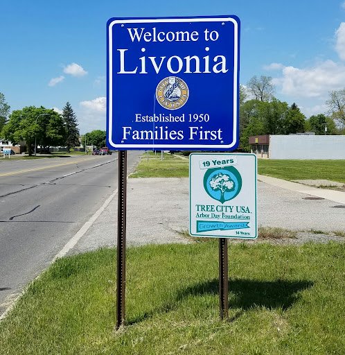 Livonia Sign board
