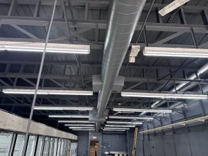Commercial ceiling painting in michigan