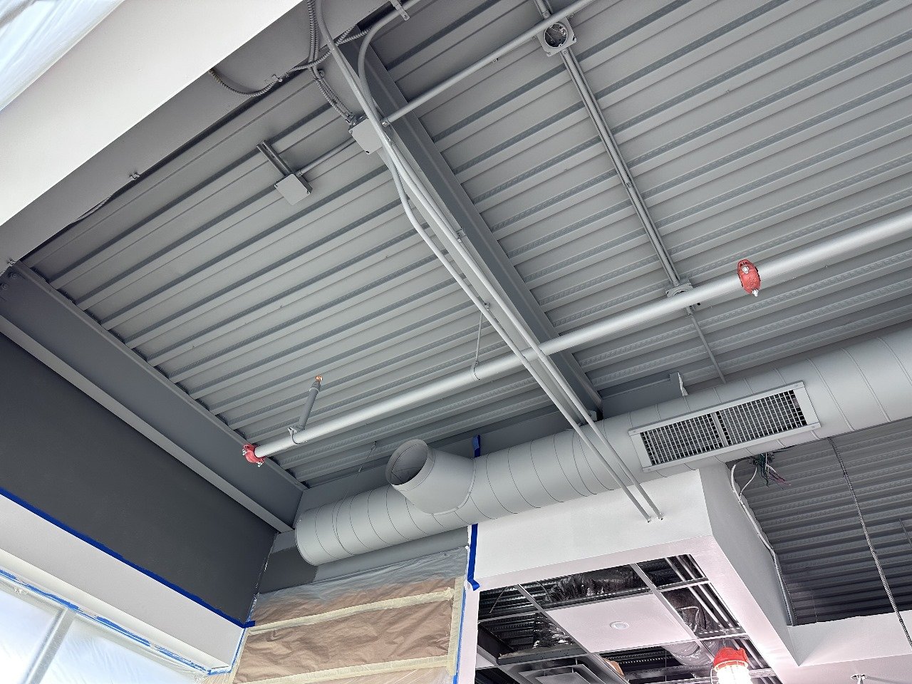 Commercial ceiling painting company