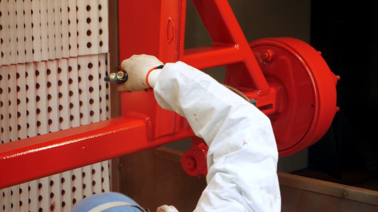 industrial equipment painting