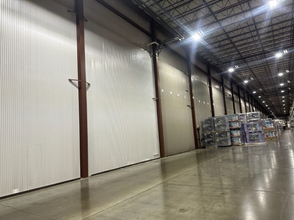 Industrial wall painting in michigan