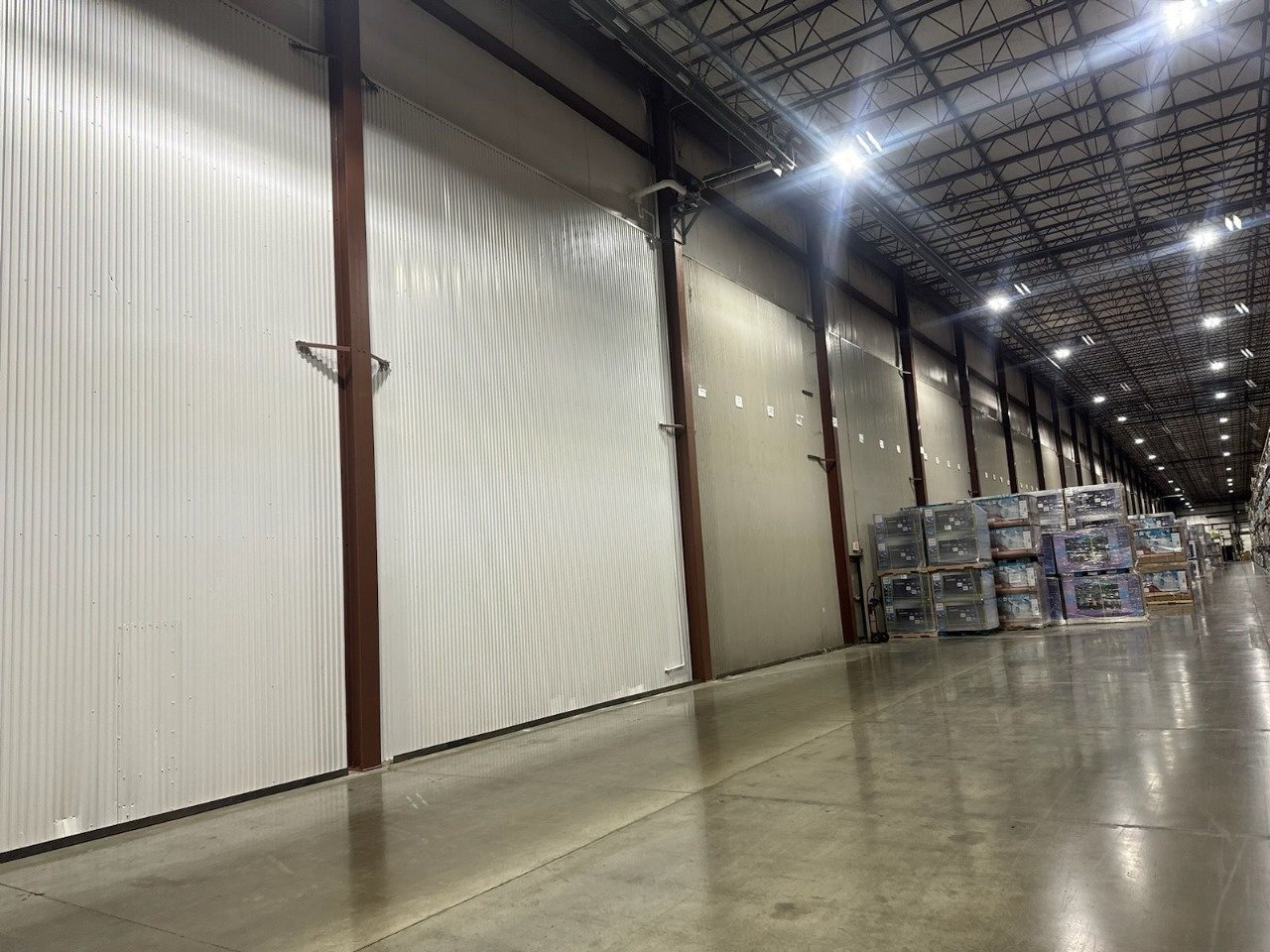 Industrial wall painting in michigan