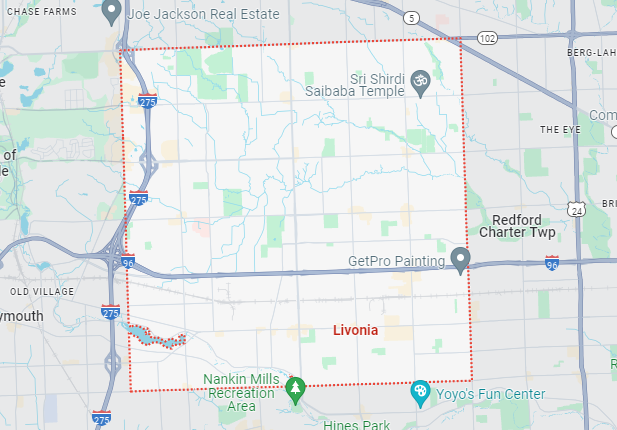 livonia map