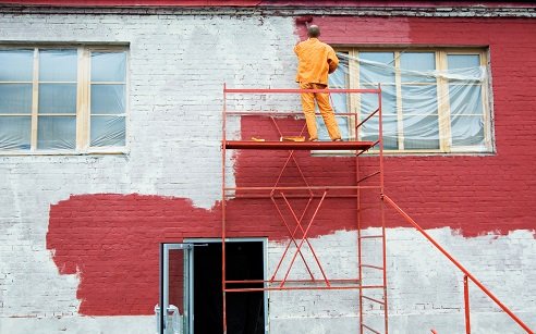 Industrial Wall Painting
