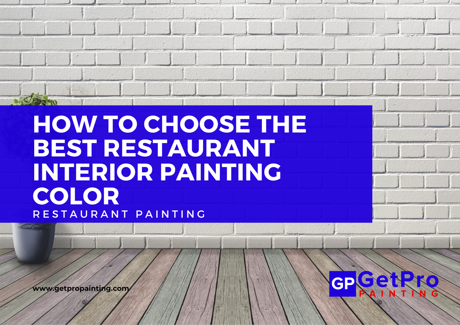 Restaurant painting: How to choose the best restaurant interior painting color