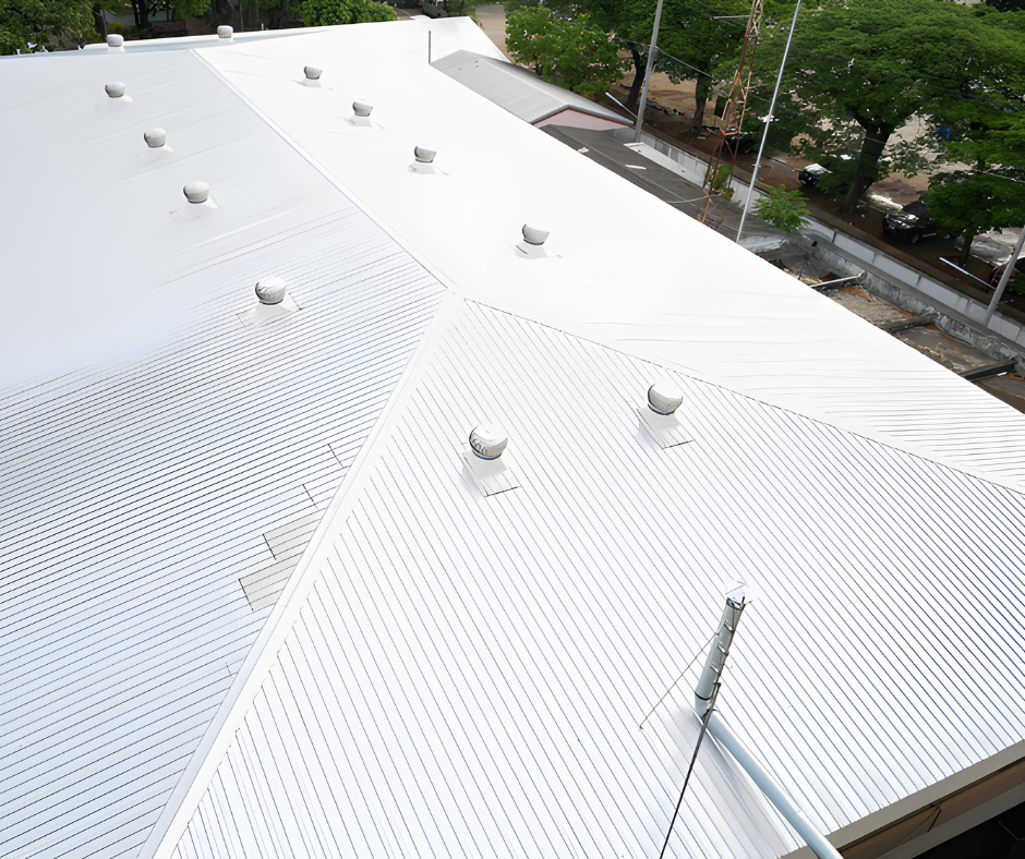 warehouse roof painting