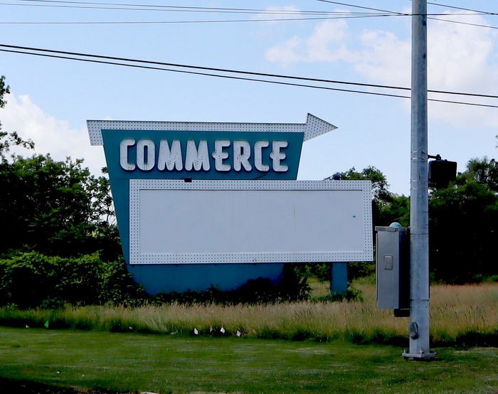 Commerce city sign