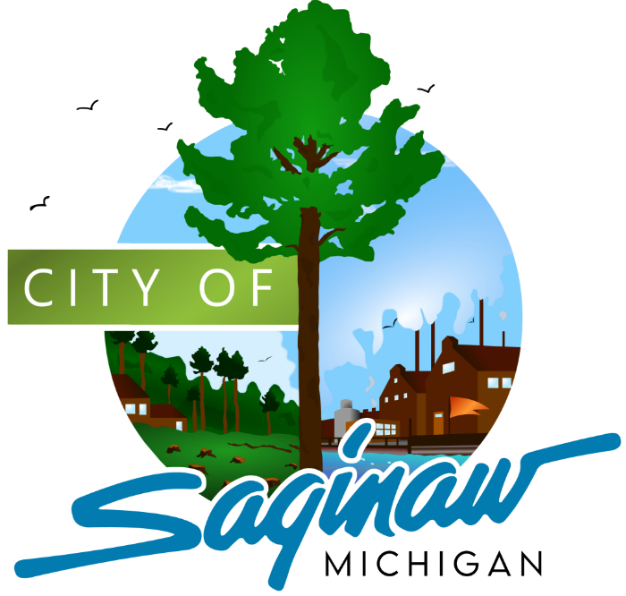 Saginaw city sign