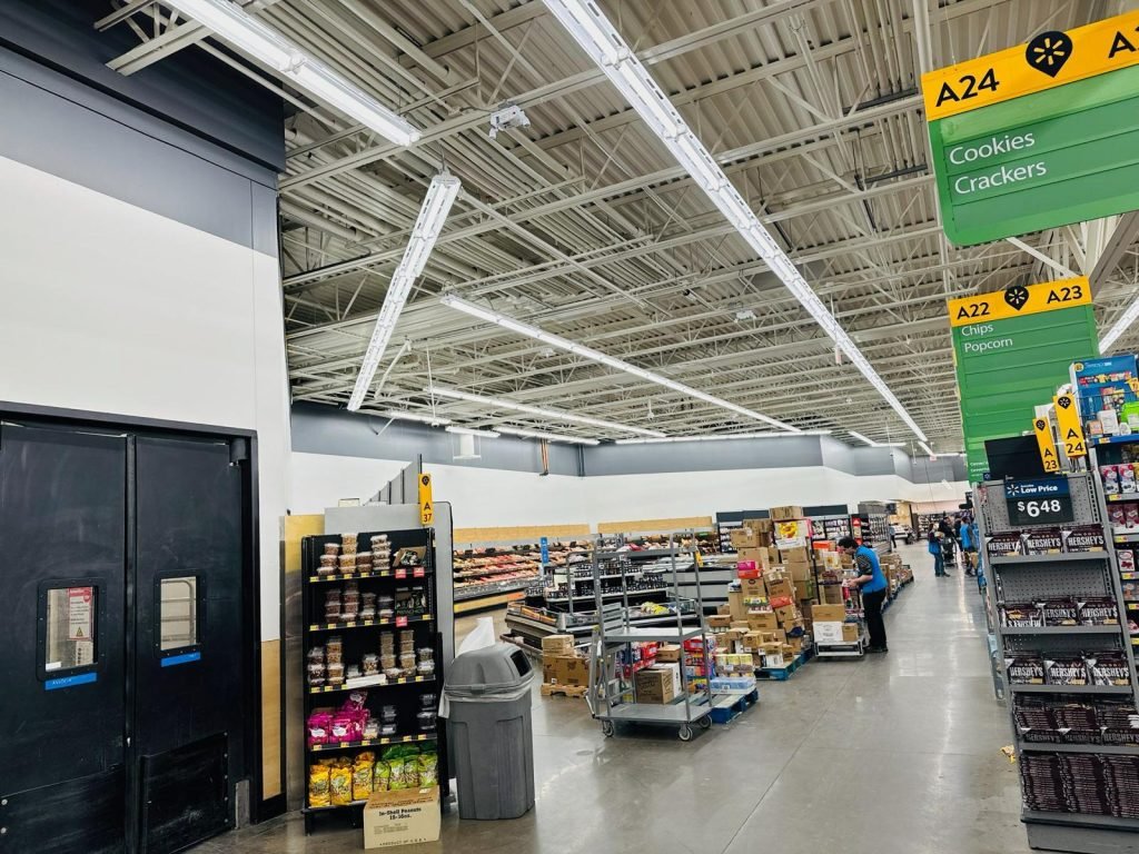 Walmart Interior Painting