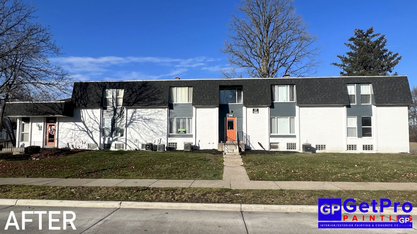 Exterior Apartment Painting