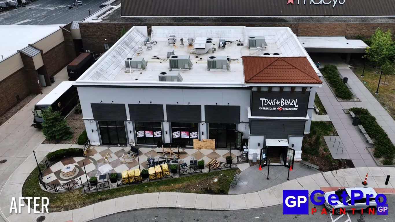 Exterior Restaurant Painting