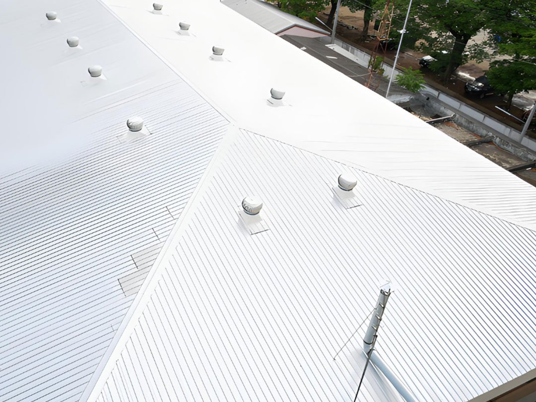 Warehouse-Roof painting