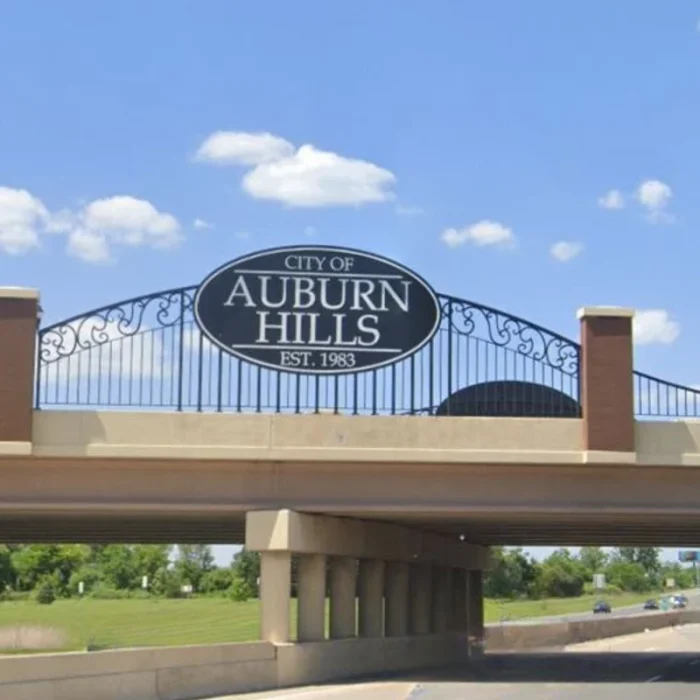 Auburn hills City sign