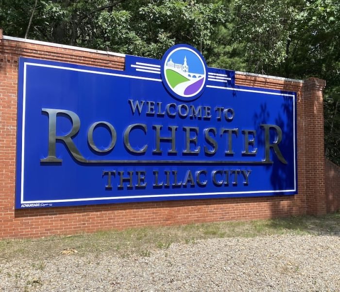 Rochester City Sign