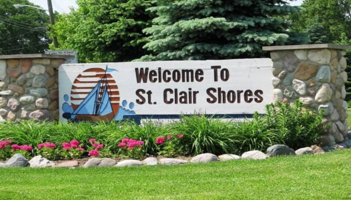 St. Clair Shores City sign