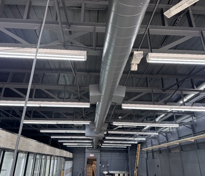 Commercial ceiling painting in michigan