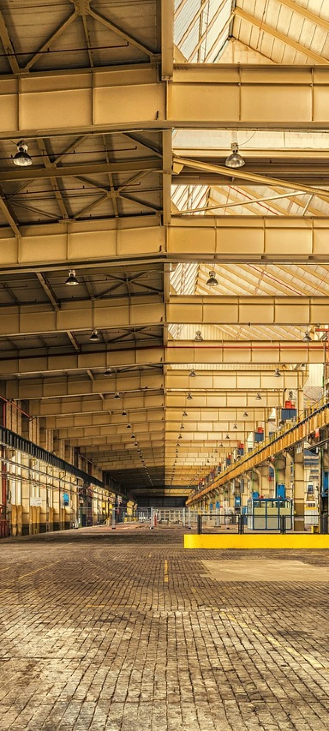 industrial ceiling painting